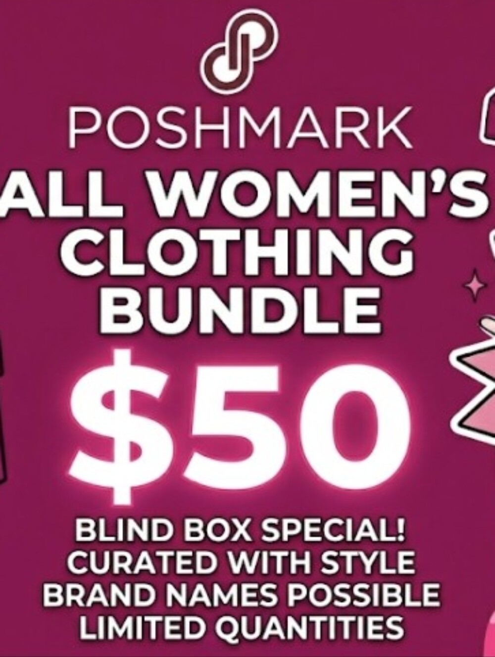 XL Women's Clothing - Curated Mystery Blind Box BUNDLE --- Please Read